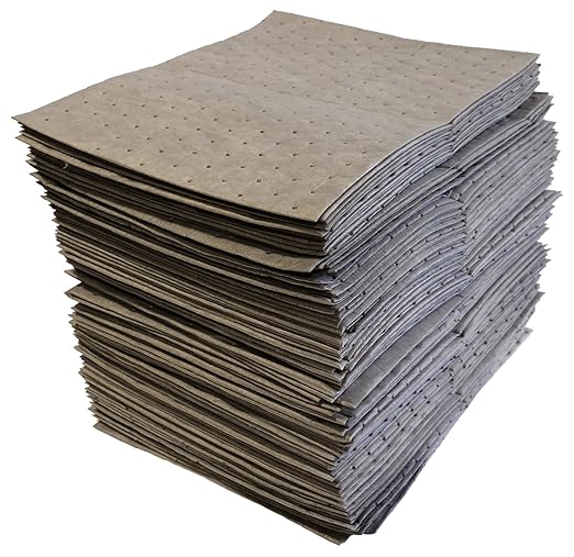 Oil-Dri L90902 15" W x 19" L Universal Heavy Weight Bonded Perforated Pads - Image 5