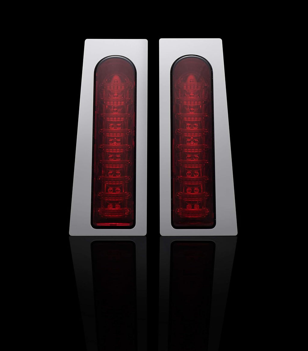 Chrome ProBEAM Fillerz with Red Lens