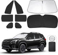 TINGLU Window Shades for Subaru Forester 2019-2024 Accessories Car Side Full
