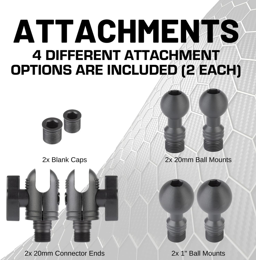 Bulletpoint Mounting Solutions Metal Grab Bar Insert Replacement with 2 Mounting Points Compatible with 2011-2018 Jeep Wrangler JK (Black)