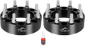 FLYCLE 8x6.5 to 8x180 Wheel Adapters, 2 inch 8x165.1mm to 8x180mm Wheel Adapter with M14x1.5 Studs for 1999-2010 Silverado Sierra 2500 3500 HD