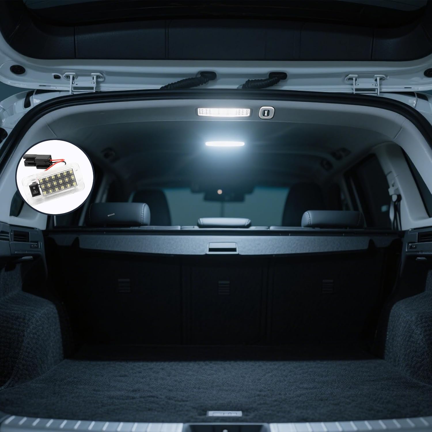 LED Luggage Compartment Light Fits for Toyota RAV4,Trunk Ceiling Lights Lamps,Decorative Atmosphere Lamp,Interior Replacement LED Lights Lamps,Car Accessories (for Toyota RAV4 2019-2021)