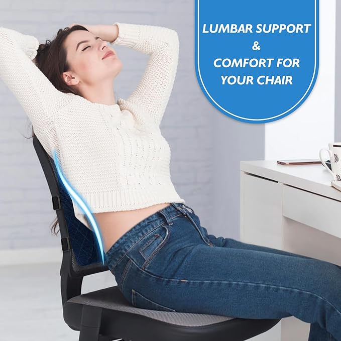 Lumbar Support Pillow for Office Chair Back Support Lumbar Pillow for Car - Image 7