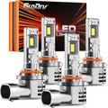 9005 9006 Fog Light Bulb Combo 80000lm 800% Brightness Real 1:1 Mini Size Design
