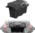 UTV 73QT Rear Cargo Storage Box for Polaris RZR XP 1000 XP4 1000 | Waterproof UTV Cargo Box with Lockable Lid Heavy Duty Storage Case for RZR Accessories, Repalce #2883751