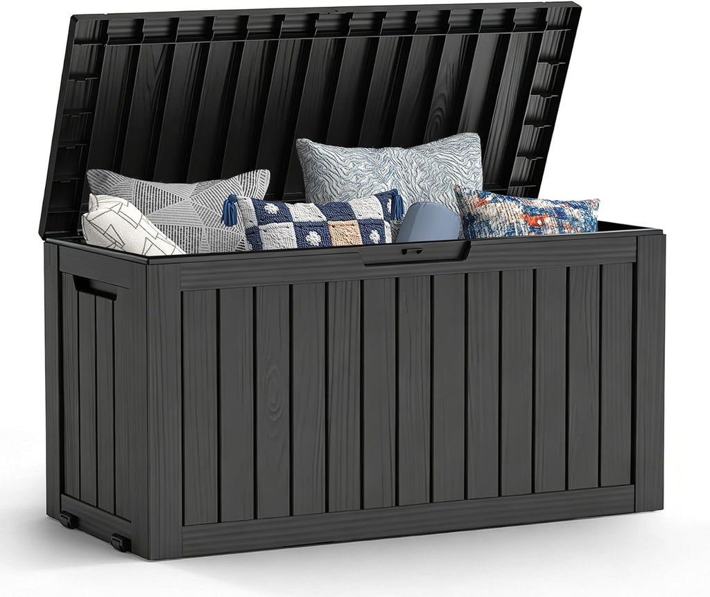 mars villa 75 gallon deck box, outdoor storage, main product view