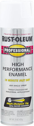 Rust-Oleum 7592838 Professional High Performance Enamel Spray Paint, 15 Oz by Rust-Oleum