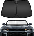 ARISMOTOR Windshield Sun Shade for Ch-evrolet Chevy Camaro 2016-2024, Custom by ARISMOTOR