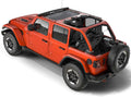 Savadicar Mesh Shade Top, Roof Sunshade Cover for 2018-2023 Jeep Wrangler JL JLU 4XE & Gladiator JT, UV Protection & Heat Reduction for Enhanced Comfort on the Road, Durable Polyester, Black