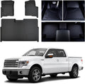 Floor Mats for Ford F-150 SuperCrew Cab 2010-2014, All-Weather Custom Fit