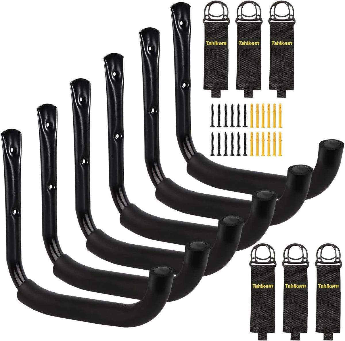 garage hooks heavy duty, 9 inch ladder hooks, main product view