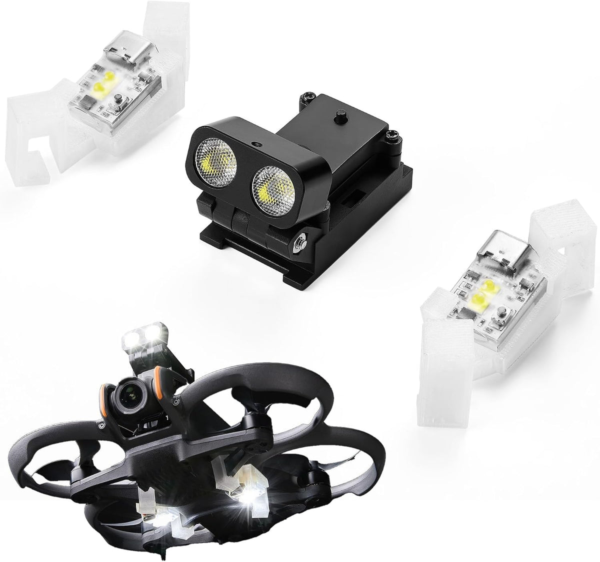 tactical search light kit for dji avata 2, main product view