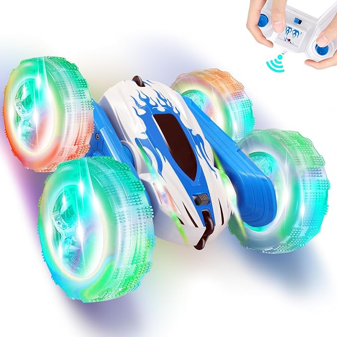 FREE TO FLY Remote Control Car For Boys: Kids RC Stunt Cars Toy by FREETOFLY
