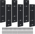 10"x3" straight steel flat plates metal mending plate, main product view