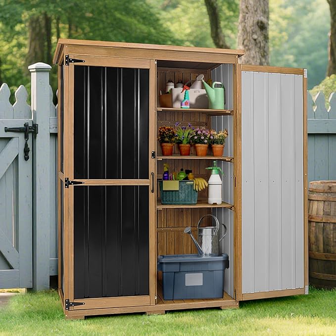 Outdoor Storage Cabinet Waterproof, Outside Cabinets Weatherproof - Image 2