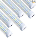 6 Pack 8FT T8 LED Shop Lights, 120W Integrated Tube Light, 19200LM 6000-6500K by Unknown