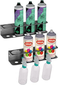 EVERHANGER Spray Can Holder, Wall Mount Spray Bottle Storage Rack Heavy Duty