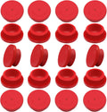 CheeMuii 20 PCS Hubcap Rubber Plugs 1-1/8" Wheel Fit for Trailer Hub Cap Replace Stemco 359-5990 Fit for Stemco 343-4009 343-4024 etc