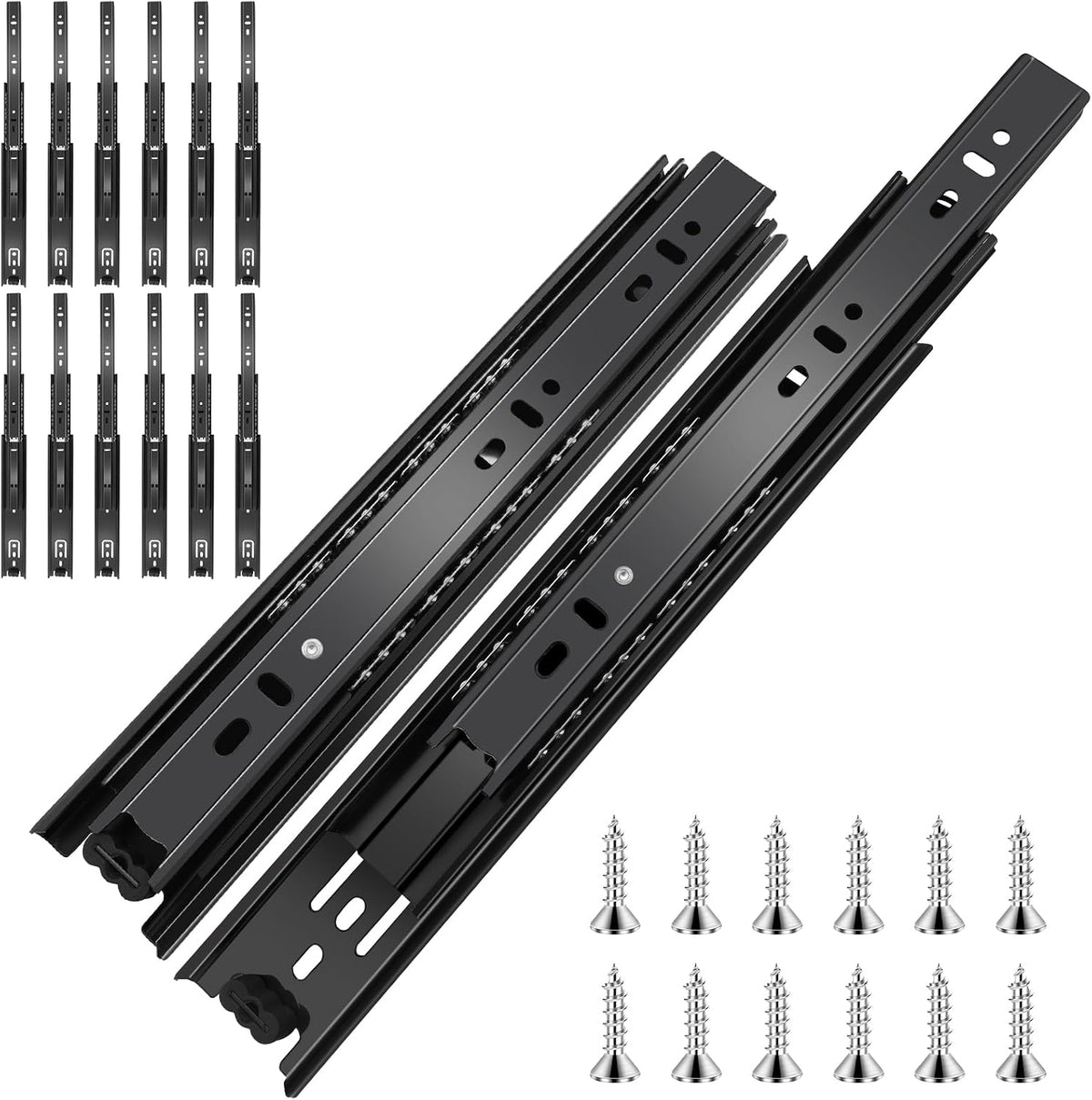 18 inch ball bearing drawer slides 6 pairs, main product view