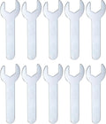 HARFINGTON 10pcs Small Wrench 14x70x1.5mm Metric U-Shaped Single Open Ended by HARFINGTON