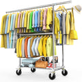 100% stainless steel heavy duty clothes rack load, main product view