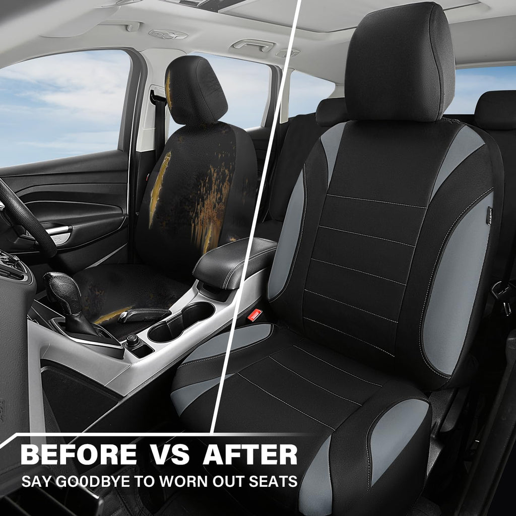 car pass waterproof car seat covers front seats, package contents
