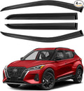 Window Visors Rain Guards for 2018 2019 2020 2021 2022 2023 2024 Nissan Kicks by YQAUTEC