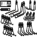 aoben 24pcs garage hooks, heavy duty double garage, main product view