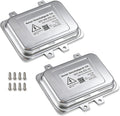 2 Pcs Xenon HID Headlight Ballast Control Unit 5DV 009 000-00 15782392 Compatible with Cadillac Escalade 2007-2014, For BMW 5-Series E60 2006-2009, For Chrysler Town & Country 2008-2014