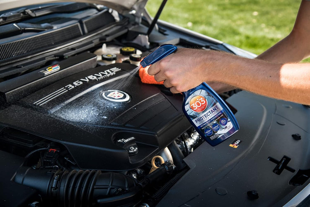 303 Automotive Protectant for Vinyl, Plastic & Rubber, 16 oz | Protects interior and exterior automotive surfaces from UV damage while restoring appearance.