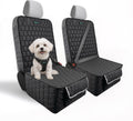 meginc 2-pack front seat covers for dogs, waterproof, main product view