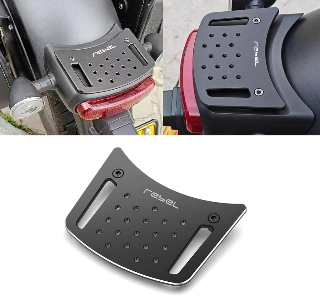 for Rebel 1100 500 250 CMX300 CMX500 CMX1100 cmx 1100 2025 2024 2023-2021 Accessories Taillight Decorative Panel Rear Rack Taillight Extension Plate Taillight Cover Taillight Extension Plate
