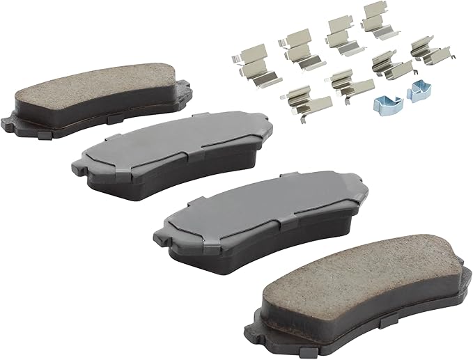 Premium Ceramic Rear Brake Pads Compatible - Image 2