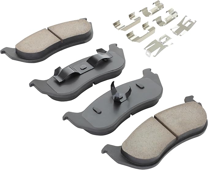 Premium Ceramic Rear Brake Pads Compatible - Image 2