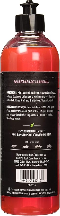 Babe’s Boat Bubbles – High-Sudsing Boat Wash Soap – Safe - Image 3
