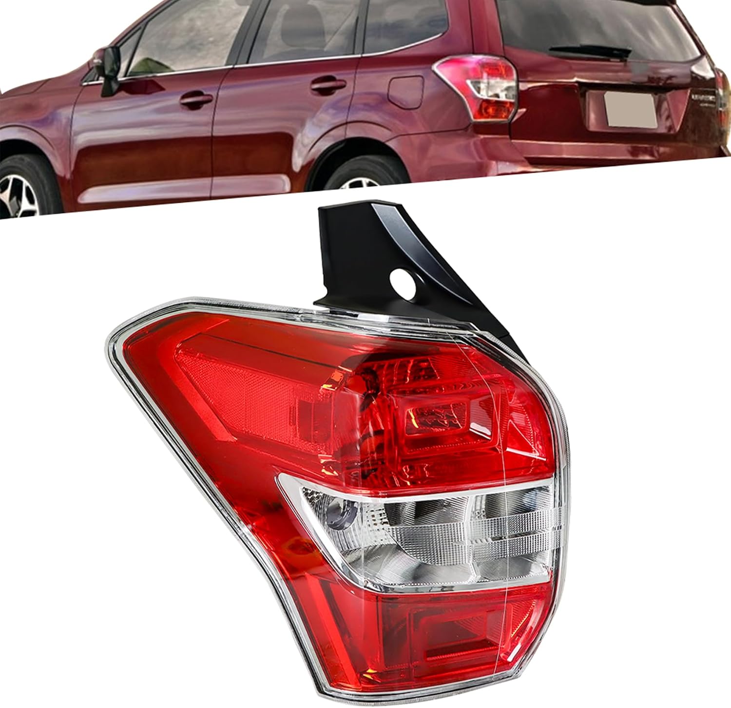 labwork Driver Side Tail Light Replacement for Subaru Forester 2014-2016 Rear Tail Light Brake Lamp Assembly LH Left Side 84912SG051 SU2818105