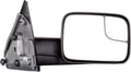 A Pair Towing Mirrors Fits 2002-2008 for Dodge for Ram 1500 2003-2009 for Dodge for Ram 2500/3500, Manual Adjusted View Mirror