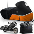 Motorcycle Cover Storage for Touring Models Harley Davidson Road King, Road