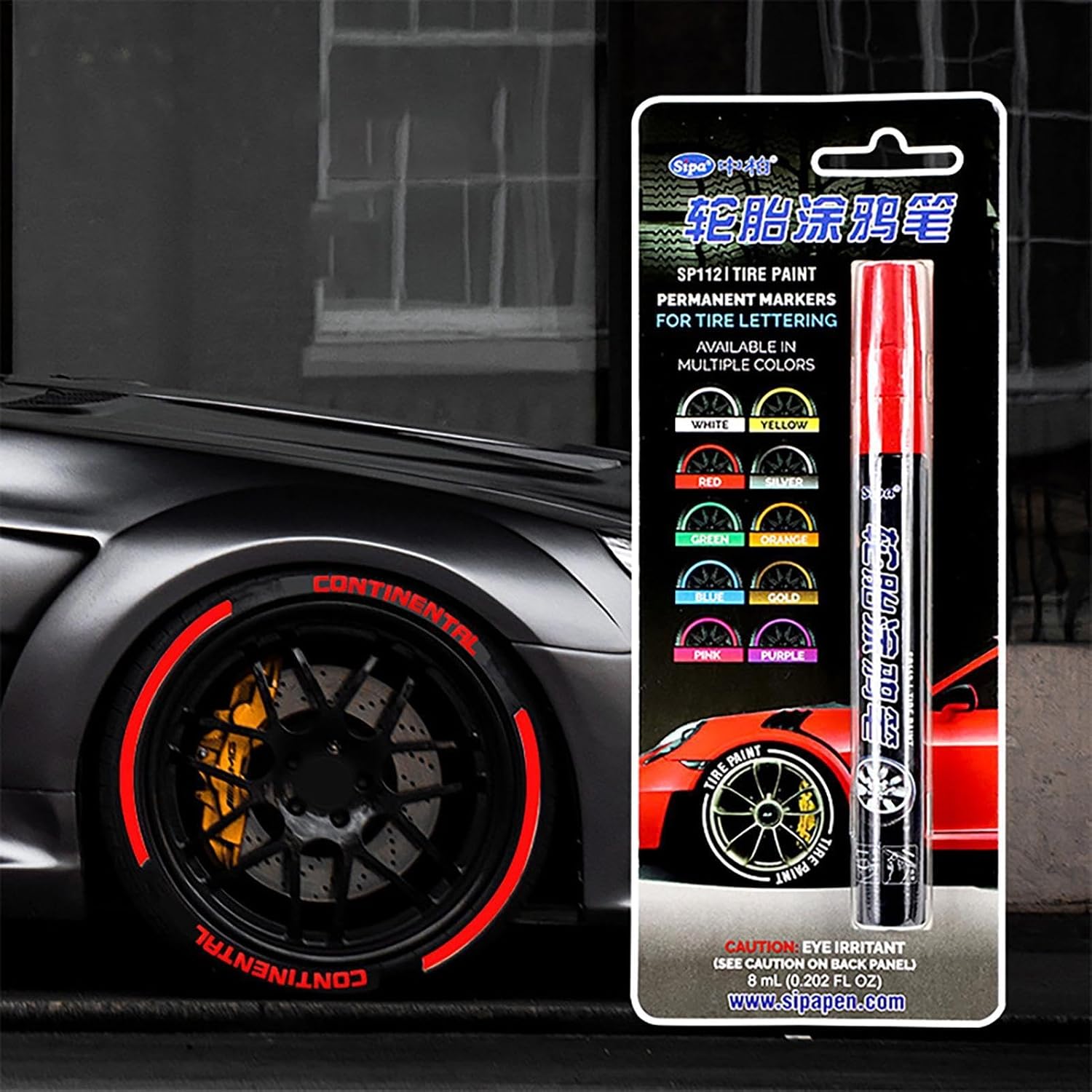Tire Marker Paint Pen - Tire Paint Pen | Auto Tire Waterproof Pen | Tire Lettering Marker Paint Pen | Fast Drying Pen For Cards Tires | Courtyard Wooden Fences, Canvas Shoes
