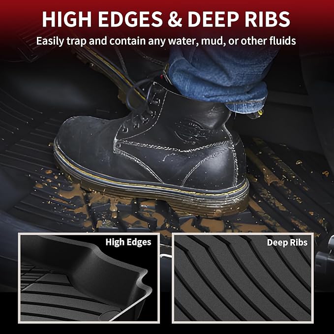 LASFIT Floor Mats for Mercedes Benz GLE SUV 2020-2026 350/450 / 450e / 580/53 - Image 3
