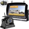 Wireless Magnetic Backup Camera, 9600mAh Battery Powered Rechargeable by VOONOA