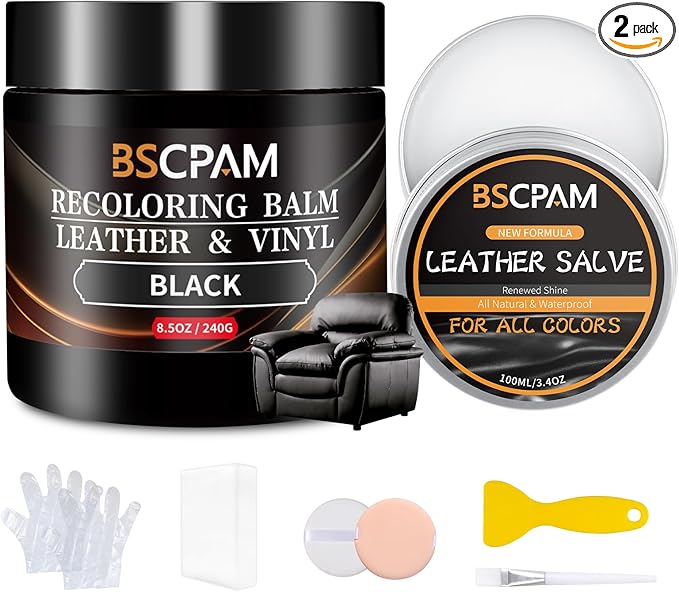 Black Leather Recoloring Balm by BSCPAM