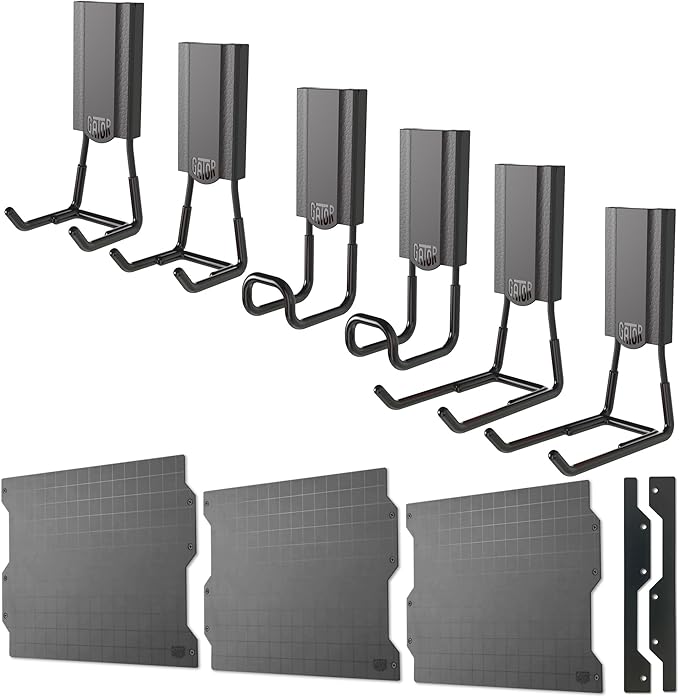 GATOR MAGNETICS Wall Panel Storage & Organization System Kit- Includes 3 Wall by GatorMagnetics