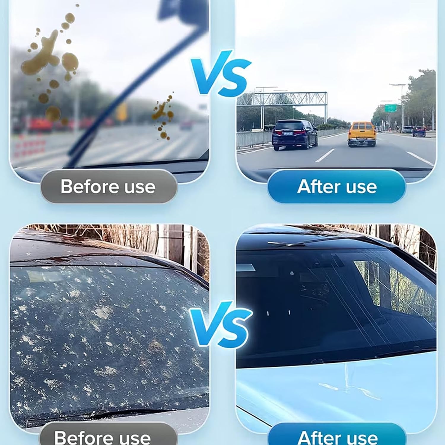 Tree Sap Remover for Vehicles, 2 Bottles 100ml Each for Car Paint Upkeep, Garage Storage and Between Wash Upkeep for Daily Exterior Use