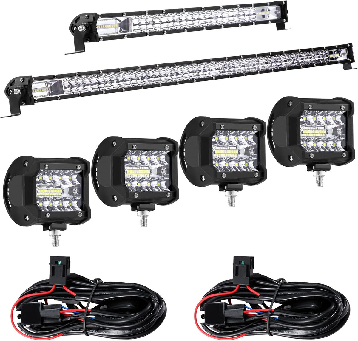 frienda 8 pcs 40, 20 inch led light, main product view