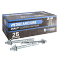 conquest 304 stainless steel wedge anchors for concrete, main product view