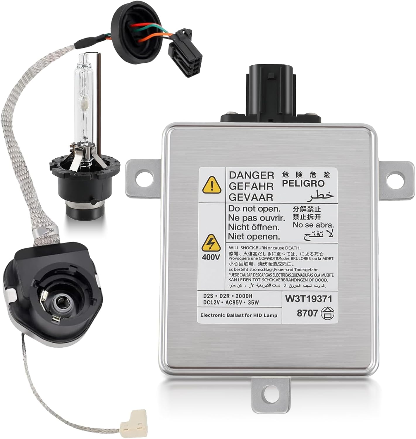 MOTOALL W3T15671 Xenon HID Ballast Control Unit Assembly Module for Acura Mazda Mitsubishi W3T19371 W3T13072