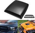 Universal Car Air Flow Decorative Intake Hood Scoop Turbo Bonnet Vent Cover (Black)