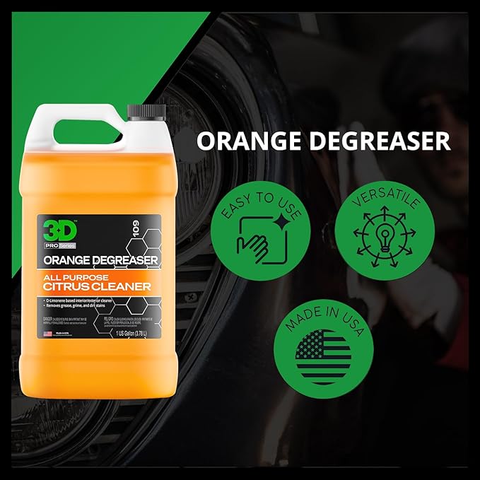 3D Orange Degreaser – Citrus-Based Car Cleaner - Image 5