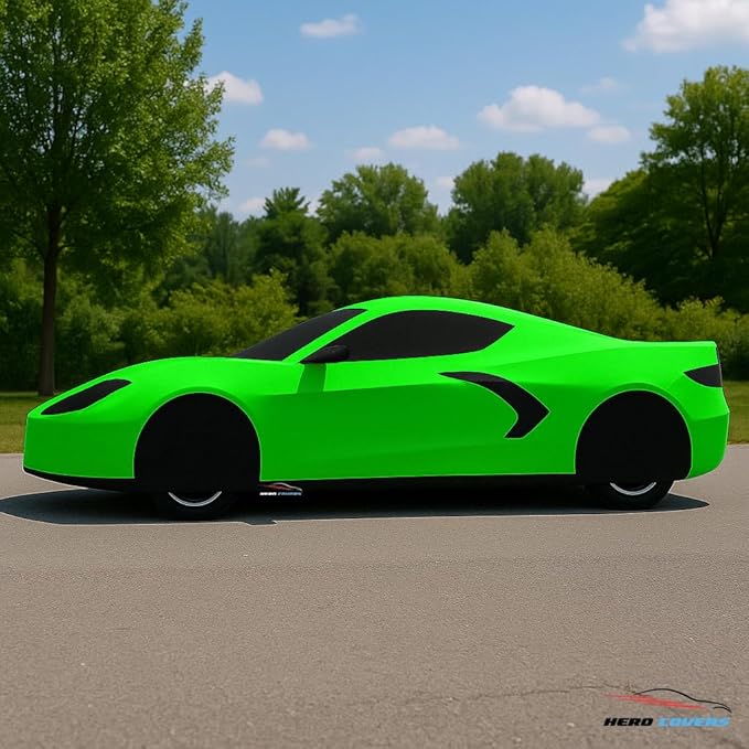 C8 Car Cover Fit for Corvette C8 Indoor and Outdoor Protection - Image 7